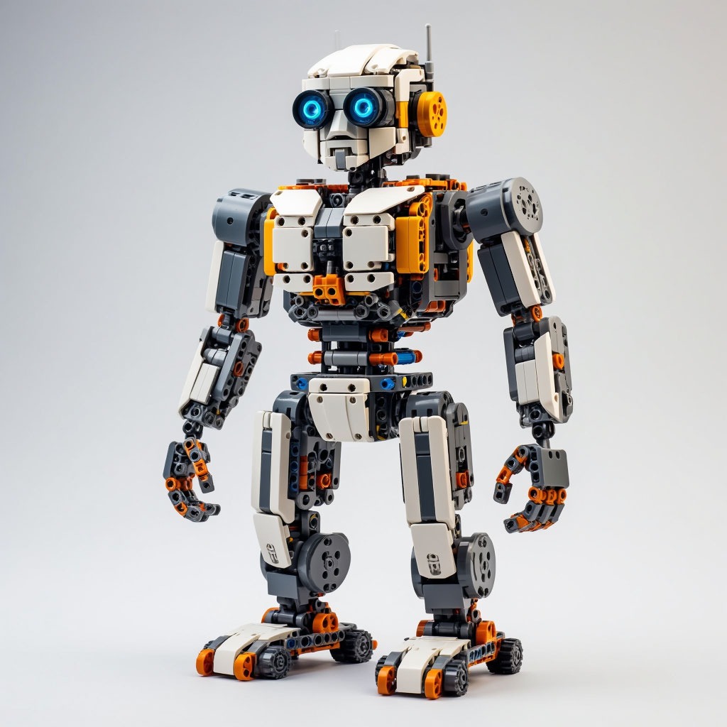 Как собрать простого робота из конструктора