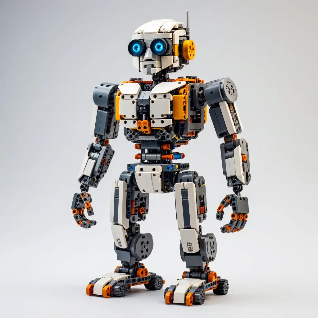 Как собрать простого робота из конструктора