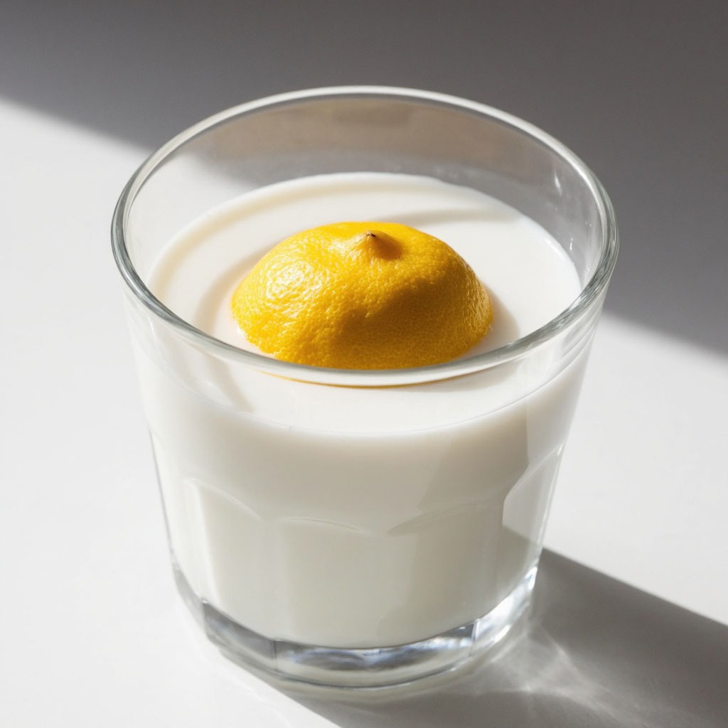 Почему лимон заставляет молоко сворачиваться?