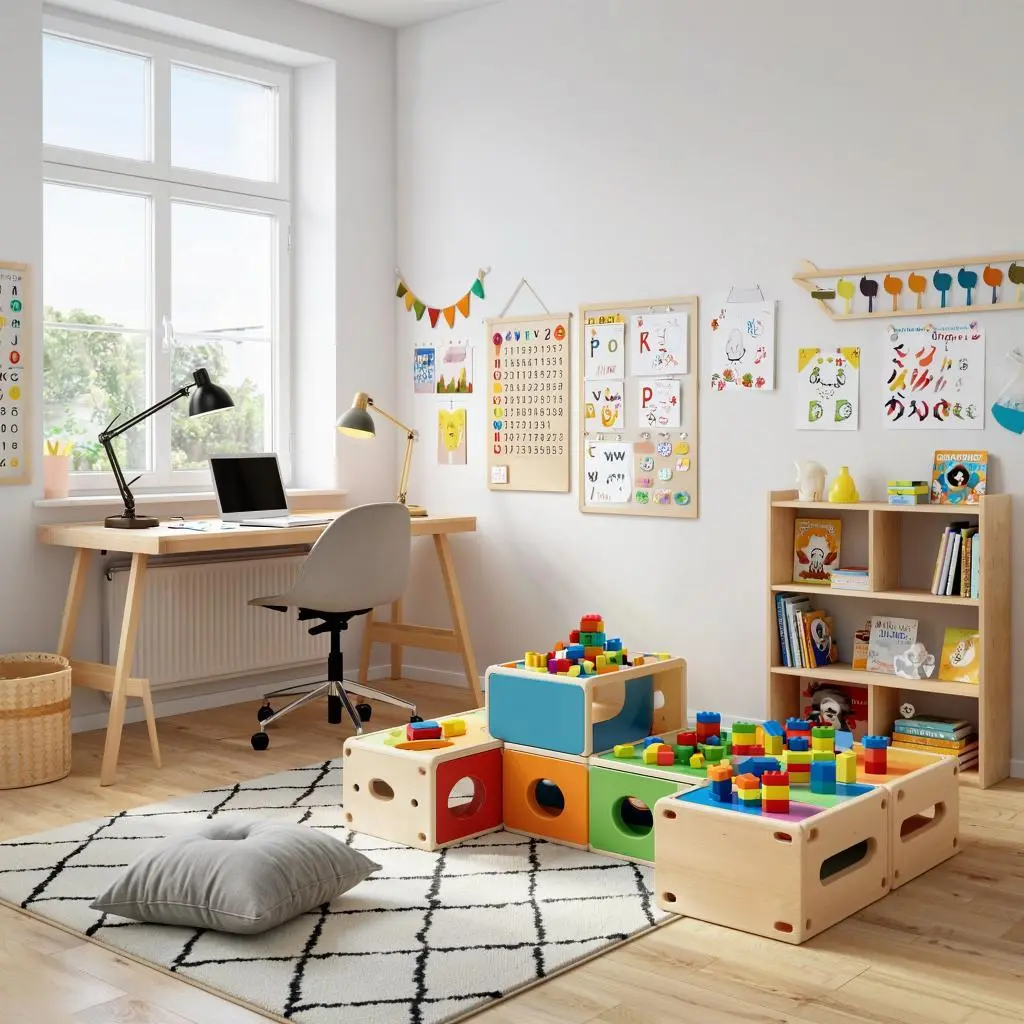 Как организовать пространство дома для эффективной учебы и игр