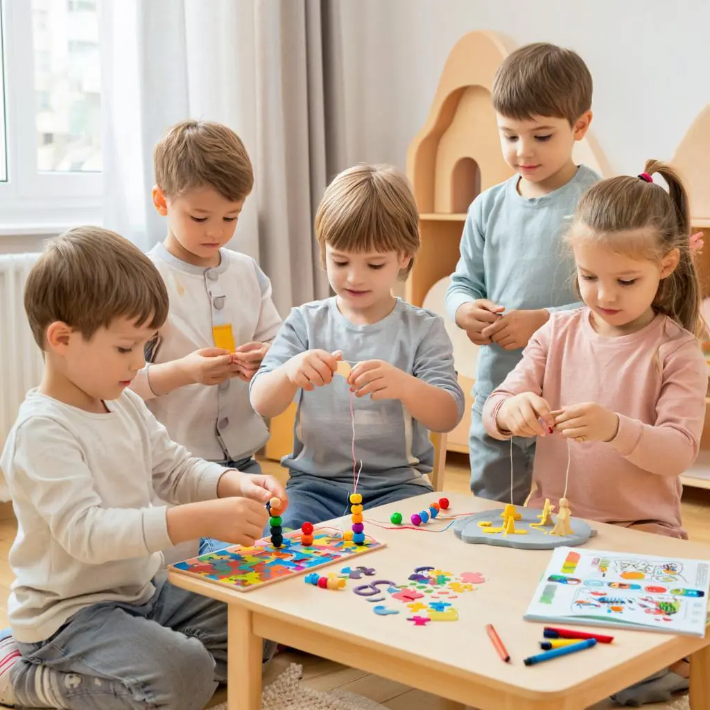Игры и упражнения для развития мелкой моторики у детей