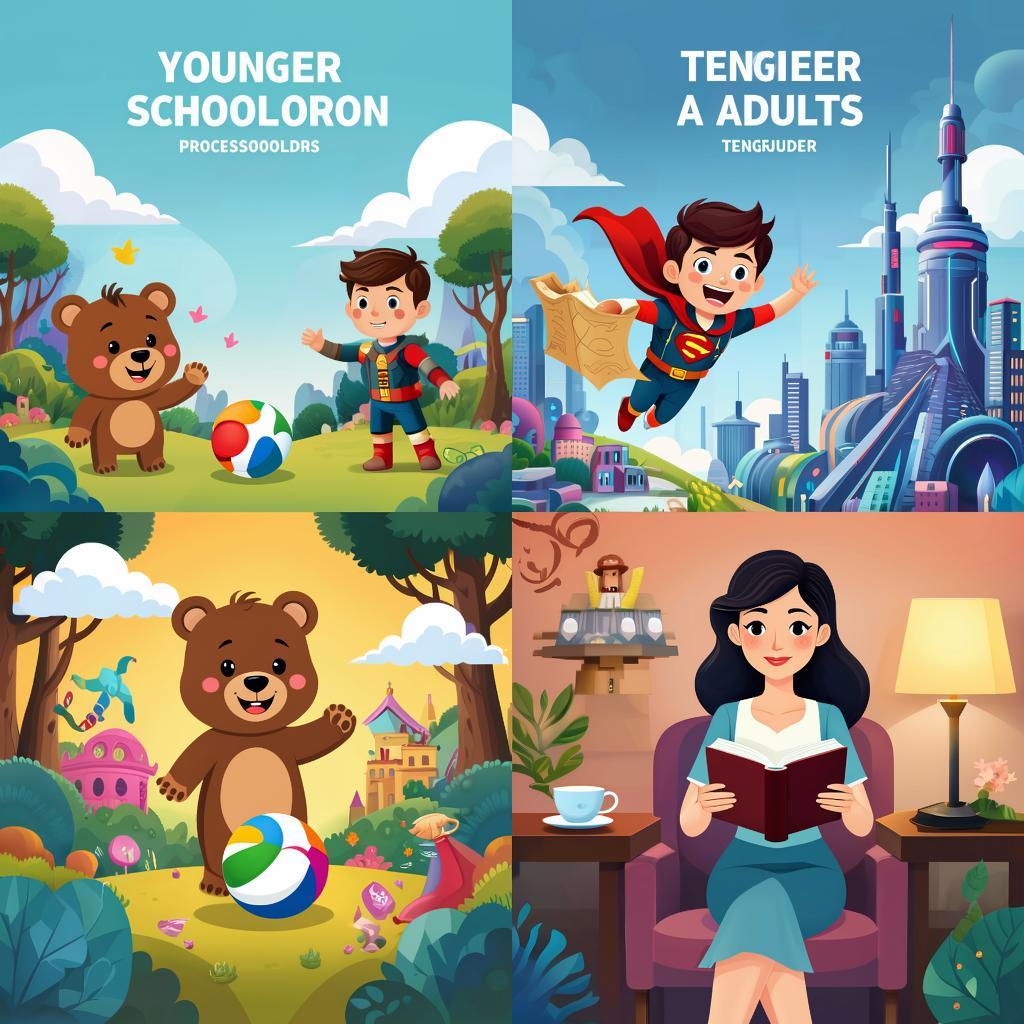 Как выбрать книги и мультфильмы для детей разных возрастов?