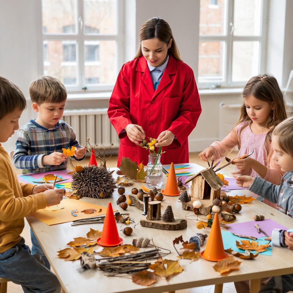 Мастер-классы по изготовлению поделок из природных материалов