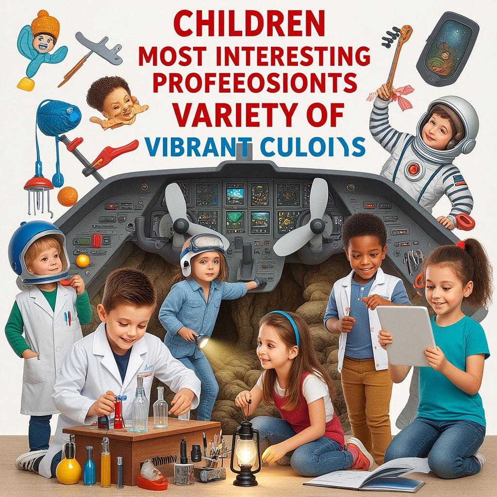 Самые интересные профессии для детей