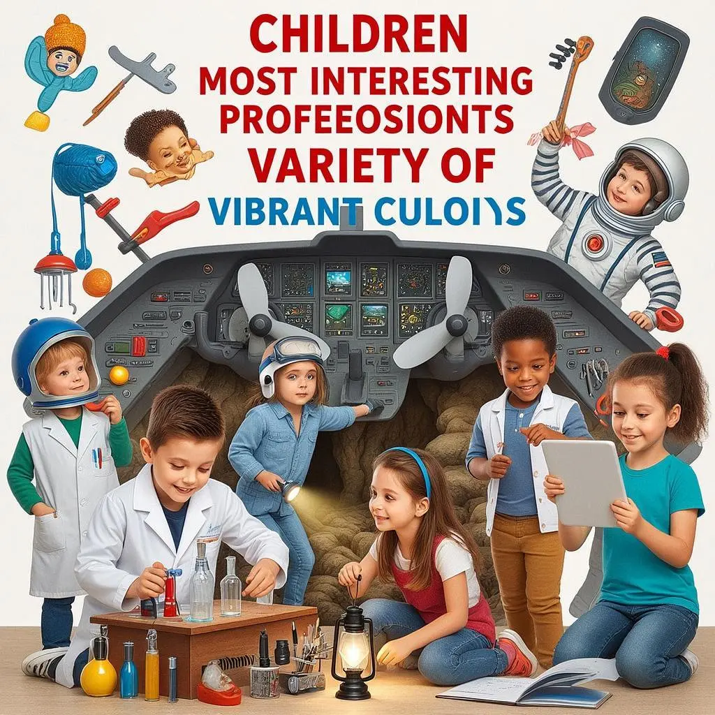 Самые интересные профессии для детей